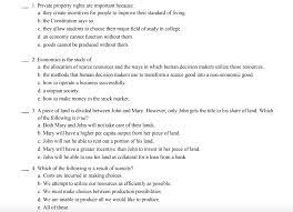 Solved 1 Private Property Rights Are Important Because A Chegg Com