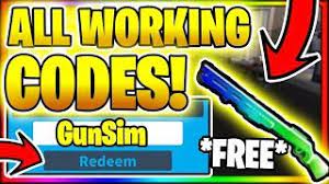 Roblox id for guns : Roblox Gun Simulator Codes August 2021