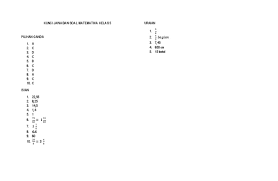 Untuk mendownload soal plus kunci jawaban link ada di bawah Kunci Jawaban Soal Matematika Kelas 5 Docx