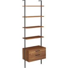 View more product details and shop our catalog. Helix 96 Acacia Shelf With 2 Drawers Shelves Modern Home Office Furniture Wall Bookshelves