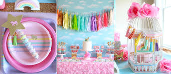 We have supplies for all of your favorite themes including: Unicorn And Rainbow Birthday Party Ideas Fun365