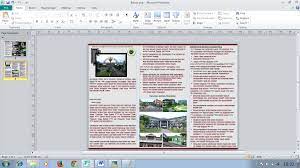 20 Inspirasi Cara Membuat Pamflet Dengan Publisher Little Duckling Blog