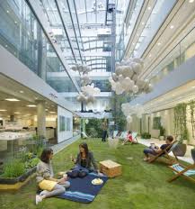Hok S New Office In London Architecture Office Interior Design Garden Office
