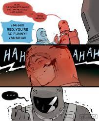 Xiao Tong Ctc On Twitter Among Us Blue Crewmate And His Red Imposter Friend That Stalks Him To Protect Him From Other Imposters Part 2