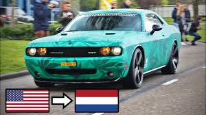 Maybe you would like to learn more about one of these? American Muscle Cars In Europe The Netherlands Belgium Germany Youtube