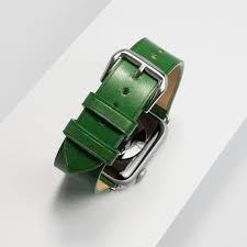 Premium Green Leather Apple Watch Band 44mm 42mm 40mm 38mm Etsy In 2020 Apple Watch Bands Leather Apple Watch Bands Watch Bands