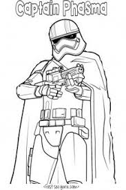 Star Wars The Force Awakens Captain Phasma Coloring Pages Printable Coloring Pages For Kids Star Wars Coloring Book Star Wars Drawings Star Wars Kids