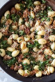 Zucchini and spinach soup with barley, coriander and watercress. One Pan Creamy Gnocchi With Italian Sausage And Kale Cooking Classy