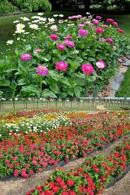 For planting annuals, follow the guidelines that come with the plants. How Far Apart To Space Zinnias To Get This Filling In Effect