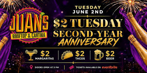 $2 Tuesdays + Karaoke at Juan’s Rooftop & Cantina