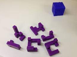 The combination puzzle is entirely 3d printed. 3d Printed Printable Interlocking Puzzle 2 By Richard Gain Pinshape