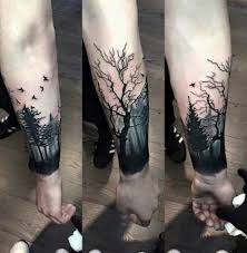 Tattoo Arm Forest Tatoo 46 Best Ideas Forest Tattoos Arm Tattoos Black And Grey Tattoos