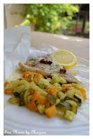 poelee de carottes courgettes et fenouils accompagnee d un filet de lieu noir a la plancha fees mains by marjorie filet de lieu noir poisson plancha filet de lieu
