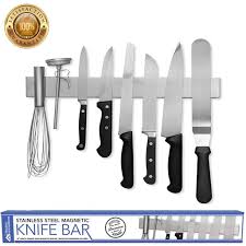 Maybe you would like to learn more about one of these? Modern Innovations 16 Inch Stainless Steel Double Sided Magnetic Knife Bar With Multipurpose Use As Wall Mount Knife Holder Knife Rack Kitchen Utensil Holder Magnetic Tool Holder Walmart Com Walmart Com