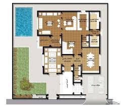 اجمل مجموعه فلل بالمساقط من مسكن العربية نموذج فيلا 7 العثماني Architectural House Plans House Layouts House Plans