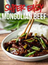 The dish is named mongolian beef after the cooking style, rather. Super Easy Mongolian Beef Recipe I Wash You Dry