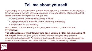 Tell me about yourself allows you to tell the interviewer who you are, and not just what you do. Common Interview Questions Explained Ppt Download