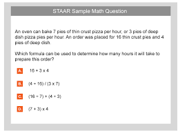 2 Staar Math Sample Question Texas 6th Grade Staar Math