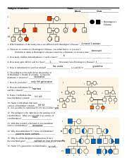 Talking about pedigree worksheet with answer key, below we will see various similar pictures to give you more ideas pedigree worksheets with answer pedigree worksheets with answers pedigree chart worksheet answers pedigree worksheet 3 answer key pedigree worksheet with answers. Practice Pedigree Problems Pedigree Worksheet Name Block Date I 1 Ii 1 2 2 3 Huntingtons Disease 4 5 6 7 8 Iii 1 2 3 4 5 2 Mend 3 Women 1 Which Course Hero