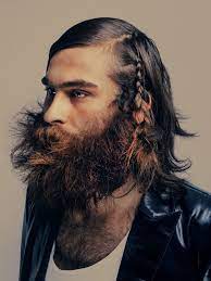 Beautiful Full Thick Bushy Beard Mustache Long Hair Braids Hairy Chest Bearding Beardsforever Beard No Mustache Beard Styles Hair And Beard Styles