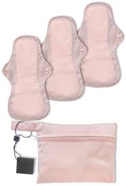 Reusable cloth pads are an ideal way to cut down on waste and save money. Reusable Overnight Period Pads Nude 3 Pack B Free Au B Free Australia