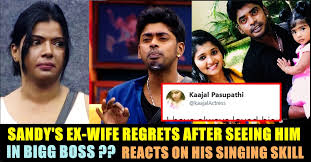 After Seeing Sandy Being Happy In Bigg Boss Here S How His Ex Wife Is Reacting Chennai Memes I have never been comfortable with it but i completely understand.