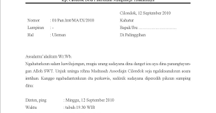 Contoh surat dinas lengkap, bisa untuk sekolah, perusahaan, karyawan, pemerintah surat dinas adalah surat yang dibuat oleh instansi resmi atau dinas yang berguna untuk berbagai kepentingan tertentu. Contoh Surat Resmi Dalam Bahasa Sunda Berbagi Contoh Surat