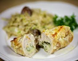 куриные рулетики с грибами и сыром в сливках в духовке Kurinye Ruletiki S Syrom V Duhovke