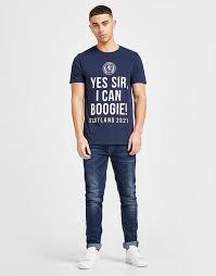 Written by frank dostal and rolf soja, and produced by soja. Official Team Scotland Yes Sir I Can Boogie T Shirt Herren Blau Jd Sports