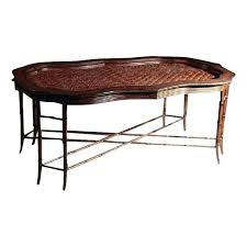 Maitland Smith Rattan Faux Bamboo Coffee Table Bamboo Coffee Table Coffee Table Coffee Table Wood