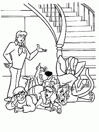 After careful investigation they have understood that actually all paranormal phenomena are deception. Coloring Page Scooby Doo Coloring Pages 18 Scooby Doo Coloring Pages Monster Coloring Pages Coloring Books