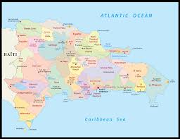This map shows a combination of political and physical features. Dominican Republic Maps Facts World Atlas