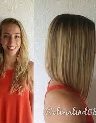 The blonde side of medium bob hairstyle. 21 Eye Catching A Line Bob Hairstyles Crazyforus