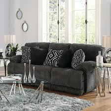 Meticulous top stitching and gently rounded arms enhance the beauty and ease of this distinctive set. Montego Lay Flat Reclining Sofa Ebony By Catnapper Furniturepick