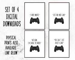 Gamer Poster Afdrukbare Wall Art Video Games Room Decor Etsy Video Game Room Decor Video Game Room Boys Game Room