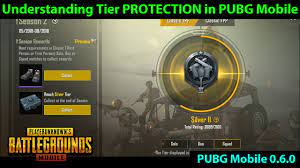 Understanding Tier Protection In Pubg Mobile Introduced In 0 6 0 Global Update Youtube