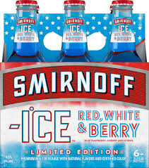 Smirnoff Ice Red White And Berry 24 12 Oz Bottles Beverages2u