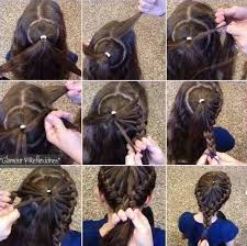 Cimcimelere Ozel Degisik Sac Modelleri Hair Styles Hair Braid Heart Heart Hair