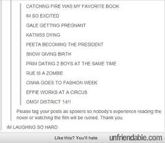Pin By Catherine Armstrong On Geeky Nerdy Stuff Tumblr Funny Funny Tumblr Posts Hunger Games Memes