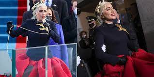 Another fan pointed out the singer had an outfit that was inspired by princess leia from star wars on tuesday and then channeled hunger games on wednesday. Twitter Reacts To Lady Gaga S Dress Worn At The 2021 Inauguration Of Joe Biden And Kamala Harris