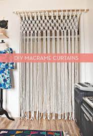 How To Make Diy Macrame Curtains Diy Curtains Macrame Curtain Macrame Diy