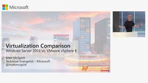 Windows Server 2016 Hyper V Vs Vmware Vsphere 6 Virtualization Comparison