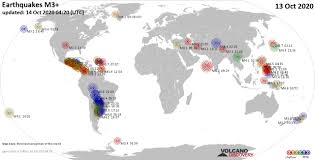 One of the years 13 bc, ad 13, 1913, 2013. World Earthquake Report For Tuesday 13 October 2020 Volcanodiscovery