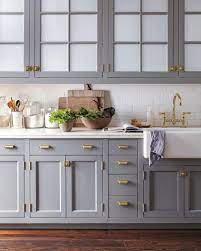 But i sanded them lightly, primed them, and painted them, and they look great. Photography Http Www Ericpiasecki Com Source Http Design Milk Com Modern Kitchen D Grey Kitchen Designs Modern Grey Kitchen Blue Gray Kitchen Cabinets
