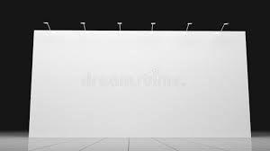 Download Backdrop Banner 6x3 Meters Blank Template Mockup For Stock Image Image Of Modern Interior 140562487