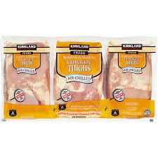 We may earn commission from links on this page, but we only recommend products we back. Kirkland Signature Chicken Thighs Boneless Skinless 8 Lb Avg Wt Costco