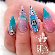 Blue ombre nails are the perfect way to thaw this cold heart. Fabulous Neon Colors Ombre Nails To Try Naildesignsjournal Com