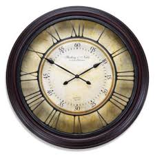 raised roman numeral grid wall clock