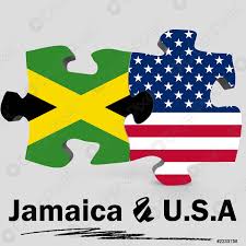 Best hiking trails best beaches where to listen to reg. Banderas De Ee Uu Y Jamaica En El Rompecabezas Foto De Stock Crushpixel