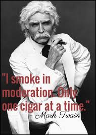 Shop Online At Cigarhut Com Au Famous Cigar Quotes From Celebrities Writers And Authors Mark Twain Quote I Smoke In Mod Cigars Famous Cigars Cigar Quotes